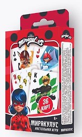 Карточная игра «Леди Баг. Миракулус» 36 карт, Премьера Паблишинг