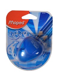 Точилка «I—Gloo», 2 отверстия, пластик, Maped, с контейнером