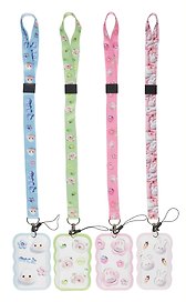 Бейдж 60*90 "Cute animals" вертикальный, с лентой, пластик, ассорти
