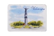 Магнит картон Монумент Матери-Покровительницы (Чебоксары) (МК/751/001)
