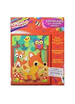 Набор для творчества КРЕАТТО Аппликация ЛИСЕНОК 29,5*24см