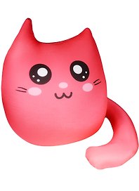Игрушка-антистресс Котик 3 розовый (27х23) (ПТ- 4300842215)