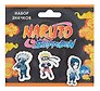 Набор значков Naruto Чибики Шиппуден Саске (дерево) (3 штуки)