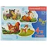 Пазл Castorland Лесные животные 3*4*6*9эл., 15,5*11см В-005079 - 0