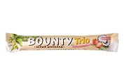 Батончик Bounty Trio Белый шоколад, клубника, 78г