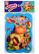 Пазлы на магните Vladi Toys Коровка