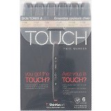 Набор маркеров Touch Twin, телесные тона, 6 штук