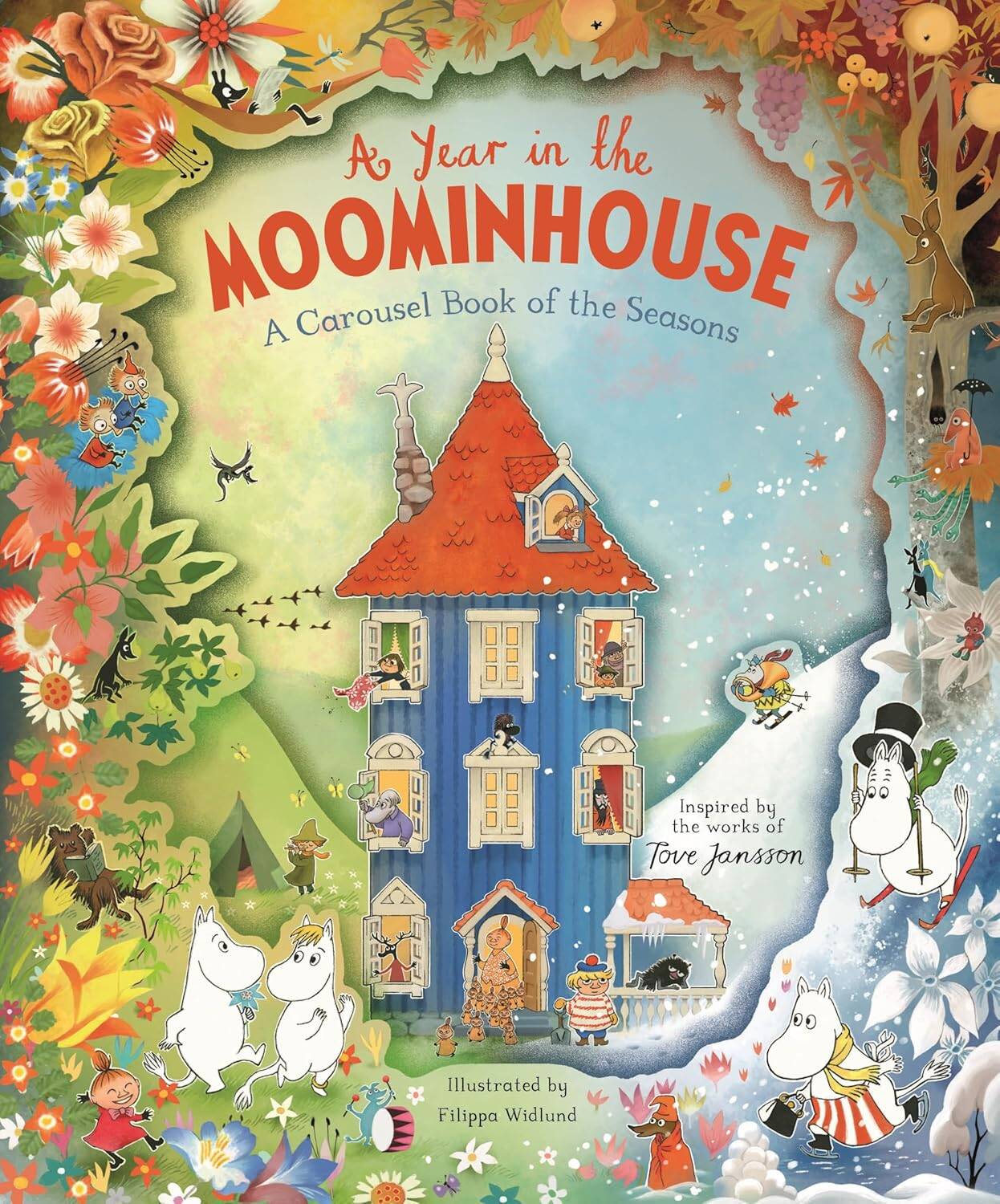 Обложка книги «A Year in the Moominhouse (Tove Jansson) Год в Муми-доме (Туве Янссон) /Книги на английском языке»