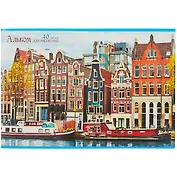 Альбом для рисования Unnika, "Набережная Амстердама", А4, 40 листов, на скрепке
