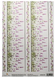 Декупажная карта Лаванда (бордюр) (HY501210) (21х30см)