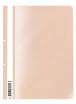 Папка-скоросшиватель А4 "Matt Powder" перфорация, пластик, розовый, ErichKrause