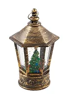 Новогодний LED Фонарь с эффектом снегопада (14х7) (12-07233-N42)