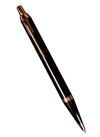 Ручка подарочная шариковая синяя, IM Black CT, Parker