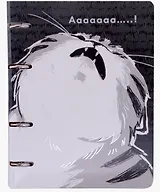 Тетрадь на кольцах в клетку Listoff, "Монохромные котики (Эксклюзив)", 100 листов