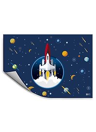 Клеёнка для уроков труда «Космос» 500 х 700 мм, Феникс+