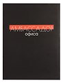 Книга для записей А4 80л кл. "Амбасадор офиса" инт.переплет, мат.лам, офсет