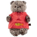Игрушка мягкая Budi Basa, Басик в красном флисовом жилете