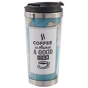 Термостакан Coffee на карте мира (350мл)