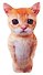 Мягкая игрушка Кот рыжий Мем (40см) (9.429.2) - 0