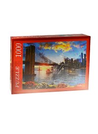 Пазл 1000 эл., 68,5*48,5см., Бруклинский мост