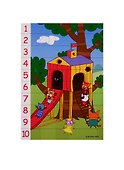 Математические пазлы. Три кота. Фиолетовый конверт - 1