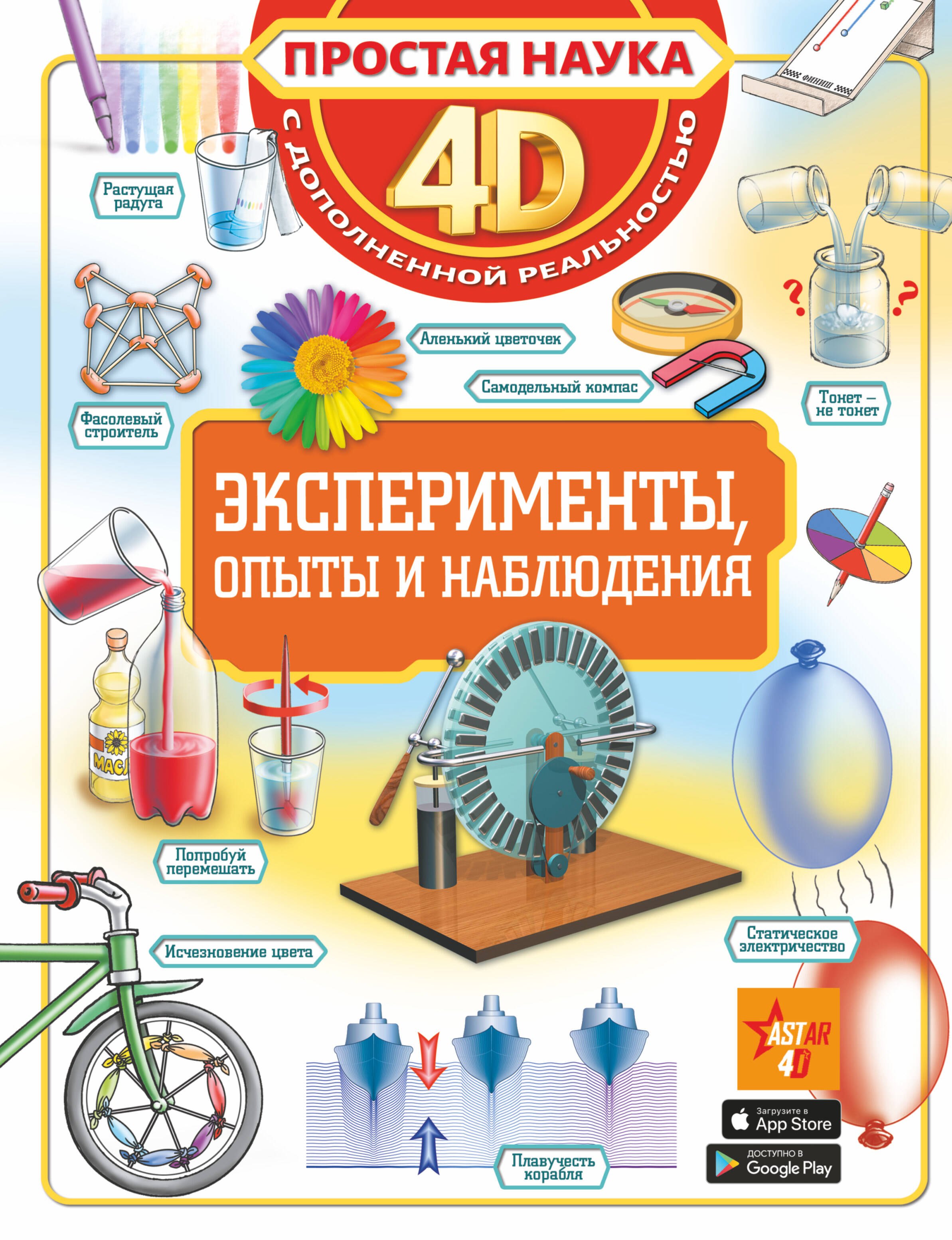

Эксперименты, опыты и наблюдения