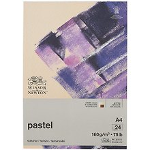 Альбом для пастели, карандаша, угля А4 6цв 24л, коричневые оттенки, Winsor&Newton