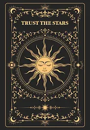 Ежедневник недат. А5 72л "Trust the stars"
