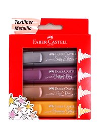 Текстовыделители «Highlighter TL» 4 цвета, Faber-Castell