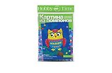 Набор для творчества, HOBBY TIME, Набор №2. Картина из помпонов Сова