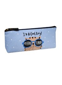 Пенал на молнии Животные в очках I'm A Cool Boy (ткань) (19х8)