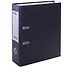 Папка архивная 70мм А4 черная, бумвинил, прозр.карман  - 1