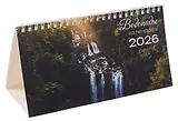 Календарь 2026г 210*120 "Водопады" настольный, домик