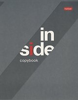 Тетрадь 96л лин. "INSIDE" выб.лак, ассорти