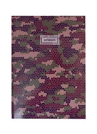 Книга для записей А4 100л кл. "Хаки" 7БЦ, глянц.ламинация