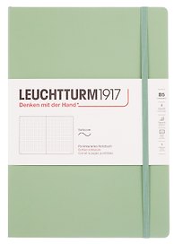 Книга для записей B5 61л тчк. "Classic" мягк.обл., цвет шалфей, Leuchtturm1917