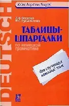 Таблицы-шпаргалки по немецкой грамматике