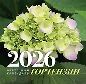 Гортензии. Настенный календарь на 2026 год