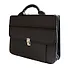 Портфель деловой "Павловск" 380*270, черный, ткань, 4отд., металл.замок, Канцбург - 0