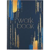 Книга для записей А4 200л кл. "Work book" 7БЦ, глянц.ламинация