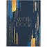 Книга для записей А4 200л кл. "Work book" 7БЦ, глянц.ламинация - 0