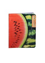 Обложка для паспорта пластик Арбуз 13,7*9,6см (532261)