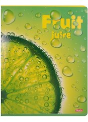 Тетрадь в клетку Hatber, Fruit Juice, 48 листов, в ассортименте