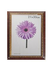 Фоторамка пластик 21*30 "Daria" темно-коричневая, 100 рамок