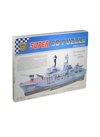 Конструктор 3D Корабль (XY-201) (124377) (55шт) (42х8х18см) (Super 3D Puzzle)