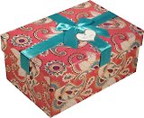 Коробка подарочная "Бирюзовые огурцы" 15*11*8см