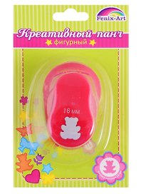 Панч-дырокол одинарный Медвежонок 37181