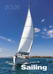 Календарь 2026г 370*560 "Sailing (Парусники)" настенный, на спирали