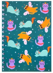 Тетрадь в клетку Hai Bin, "Кошечки", 80 листов