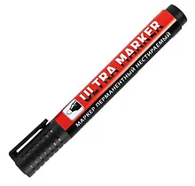 Маркер перманентный «Ultra Marker» чёрный 3,5 мм, Brauberg